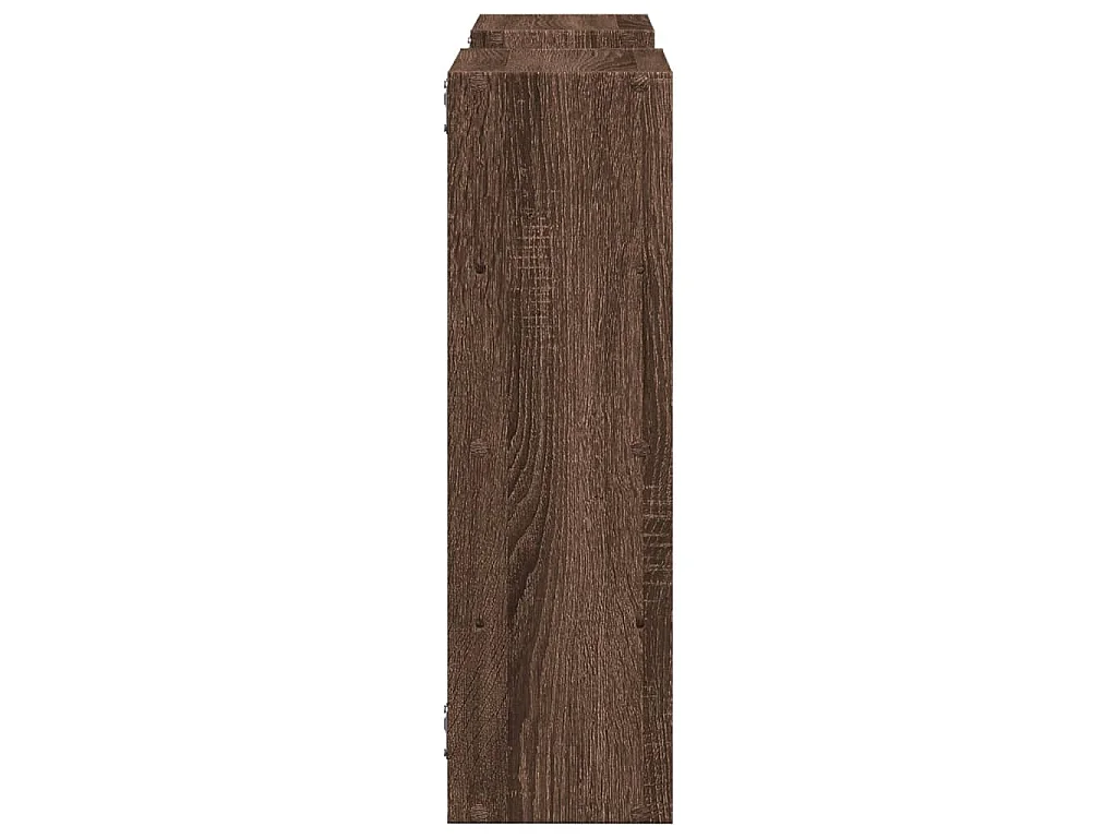 Étagère murale chêne marron 96x18x60 cm bois d'ingénierie
