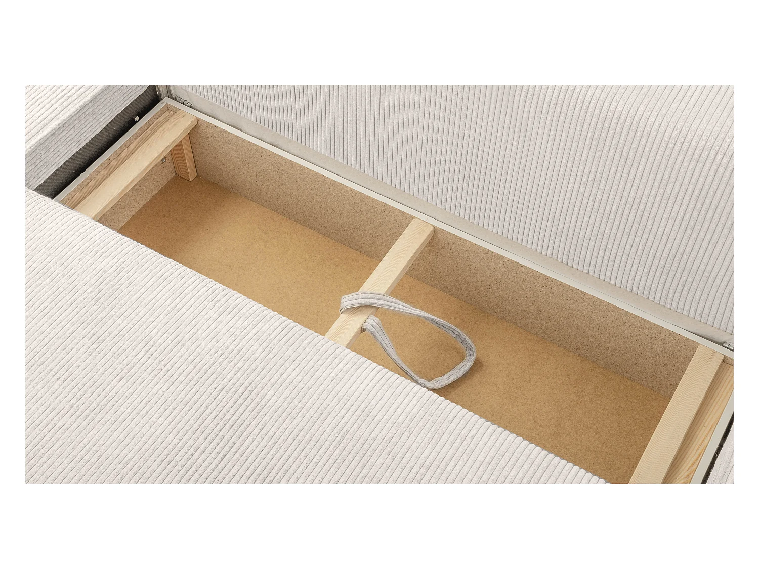 AX LIVING Weiß Sofa U mit Schlaffunktion Cedria U Wohnlandschaft 389