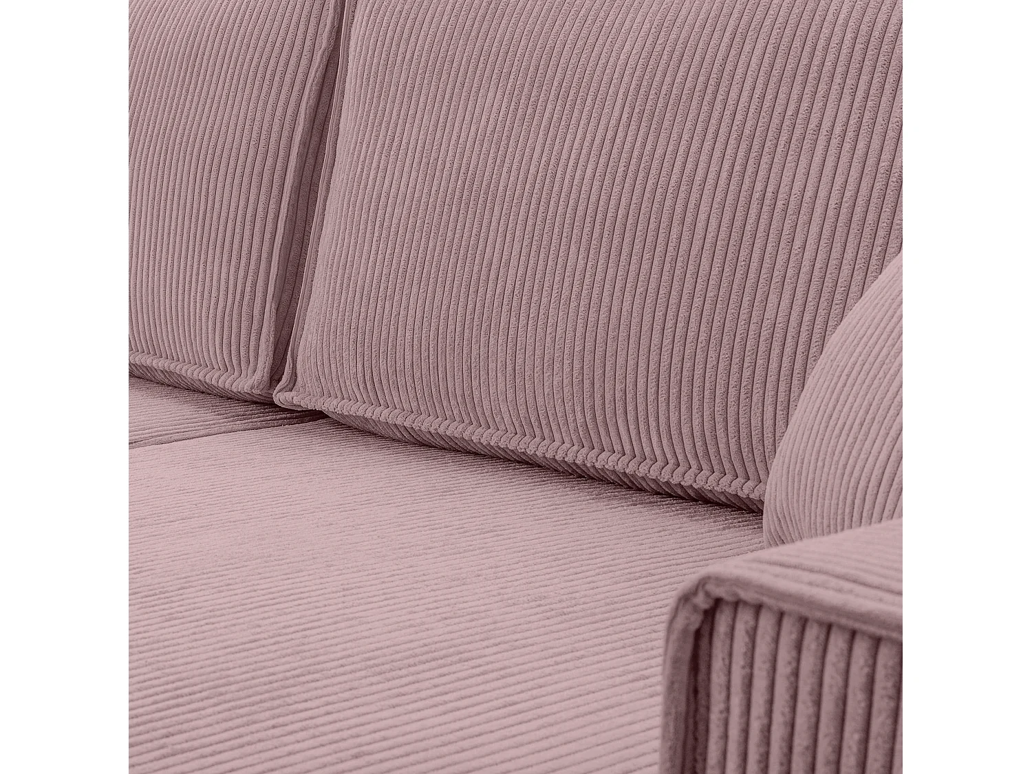 AX LIVING Sofa U Form mit Schlaffunktion – Cedria U 389 cm Lavendel