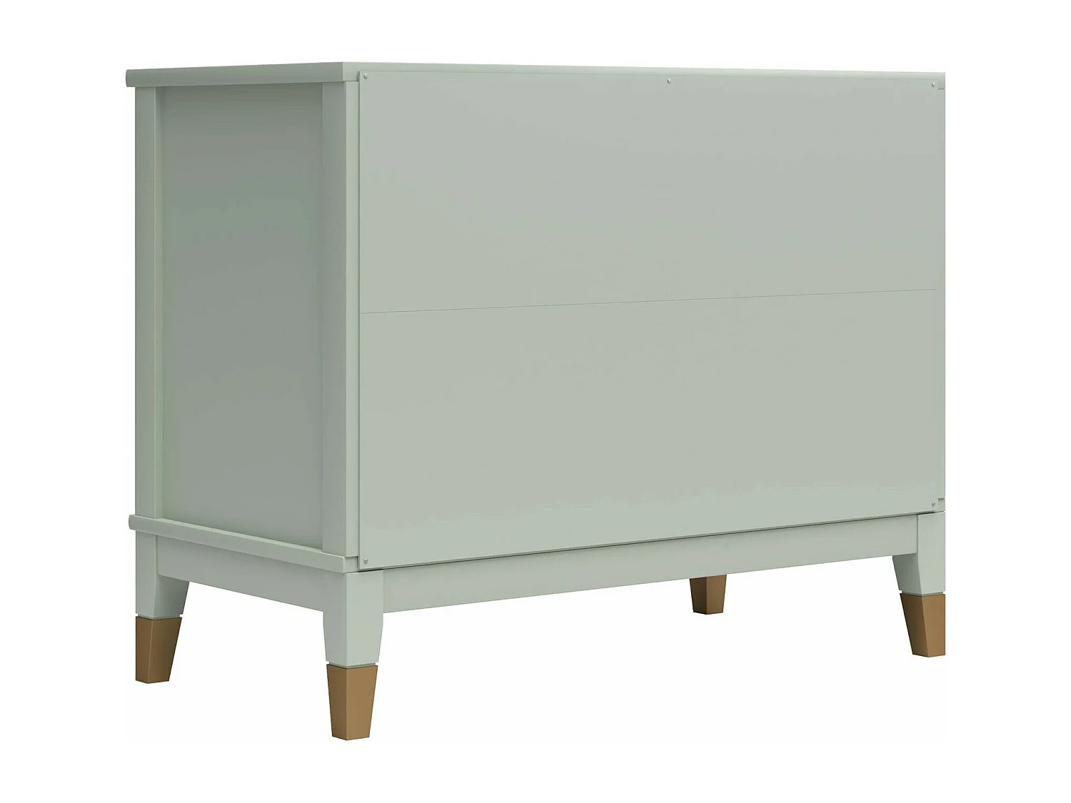 Westerleigh | Table de chevet à 1 tiroir et 1 étagère en vert