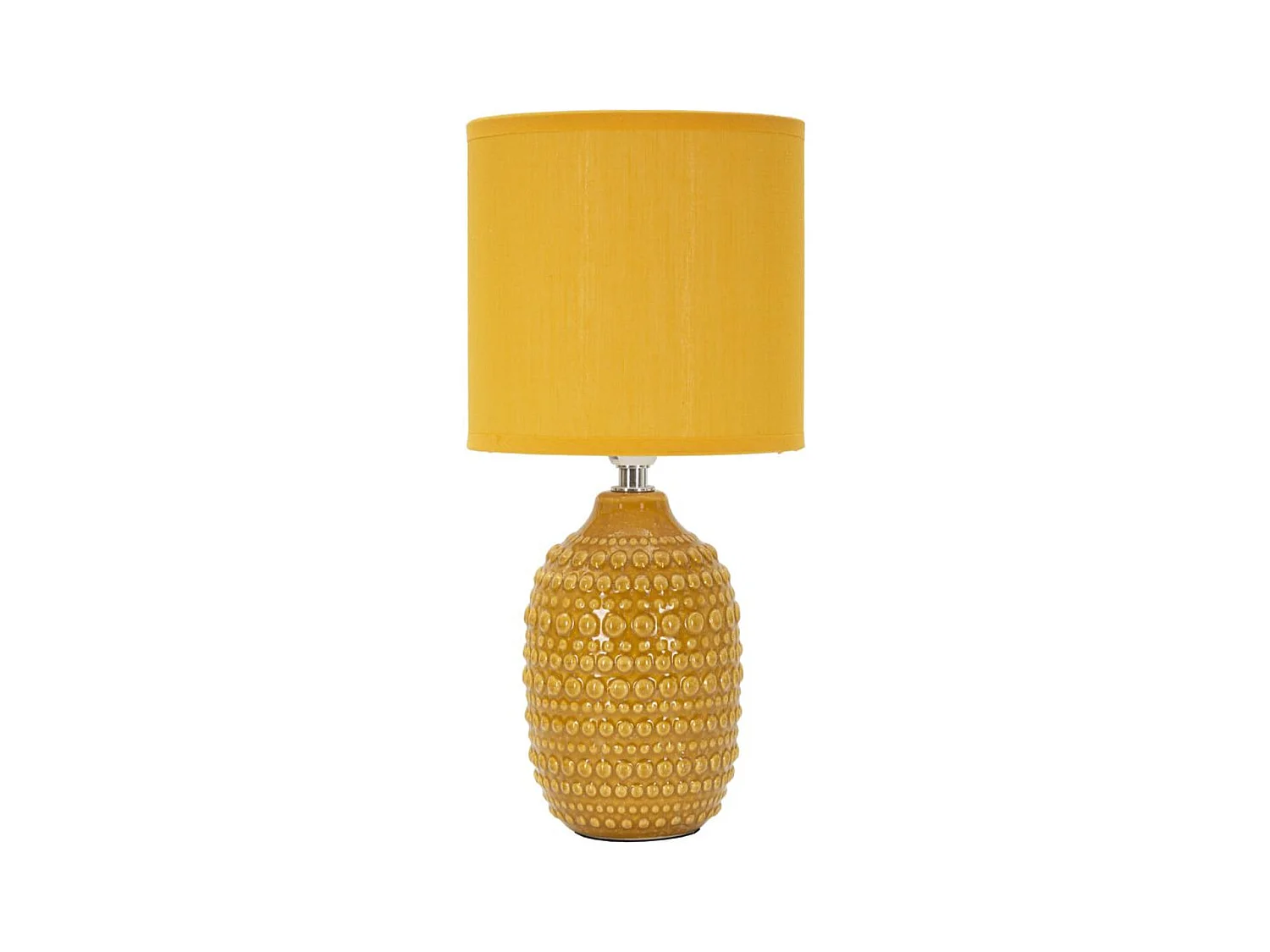 Lampe à Poser MF95, Jaune, 15x15x30,5 cm, Seven Design