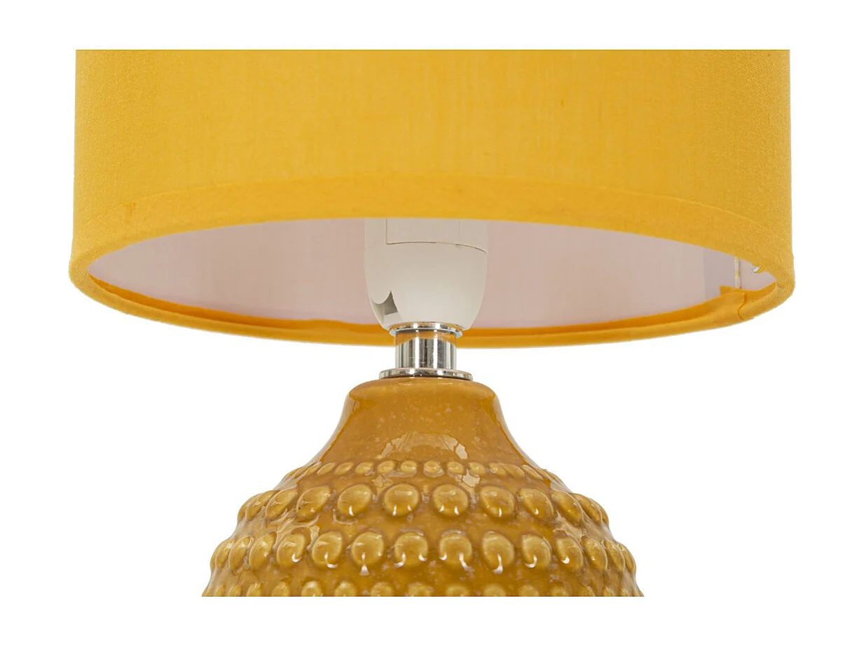 Lampa Stołowa MF95, Żółty, 15x15x30,5 cm, Seven Design