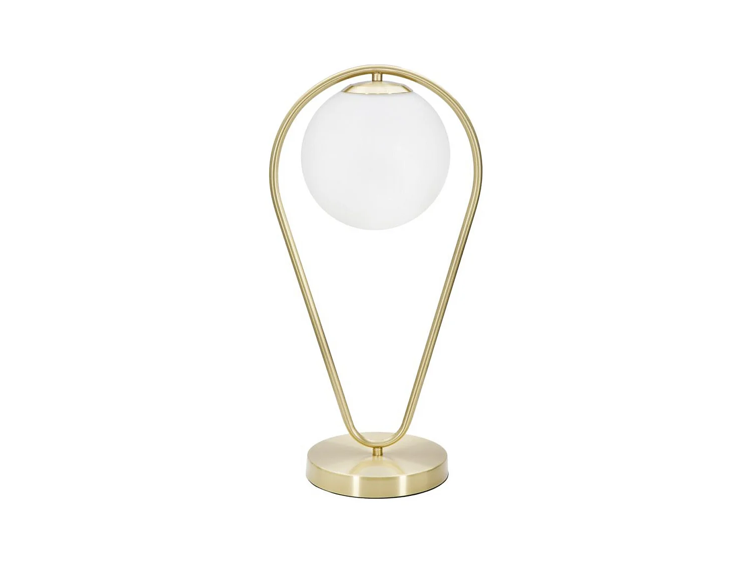 Lampe à Poser MF147, Or, 25x18x50 cm, Epikasa