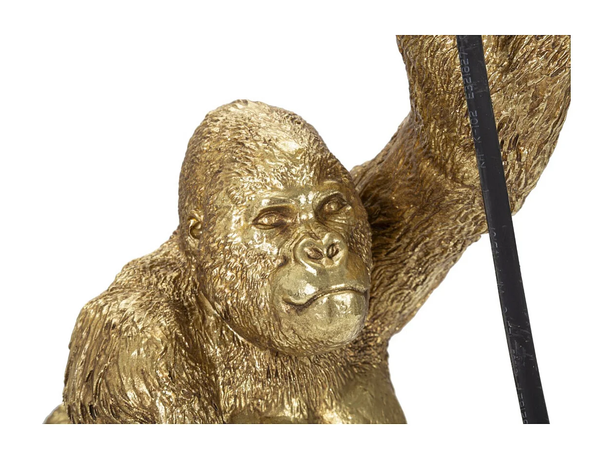 Lampa Stołowa Goryl 1, Złoto, 22,5x16x40 cm, Seven Design