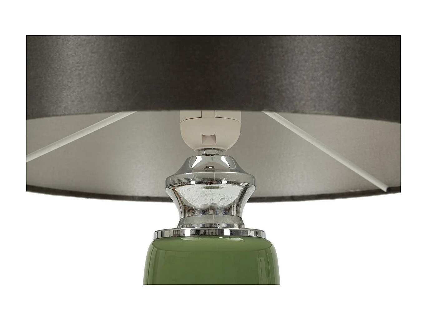 Lampa Stołowa MF180, Zielony, 33x33x57 cm, Seven Design