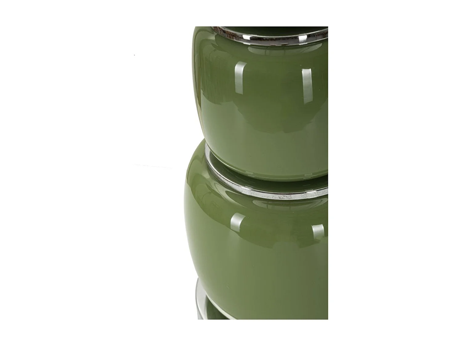 Lampa Stołowa MF180, Zielony, 33x33x57 cm, Seven Design