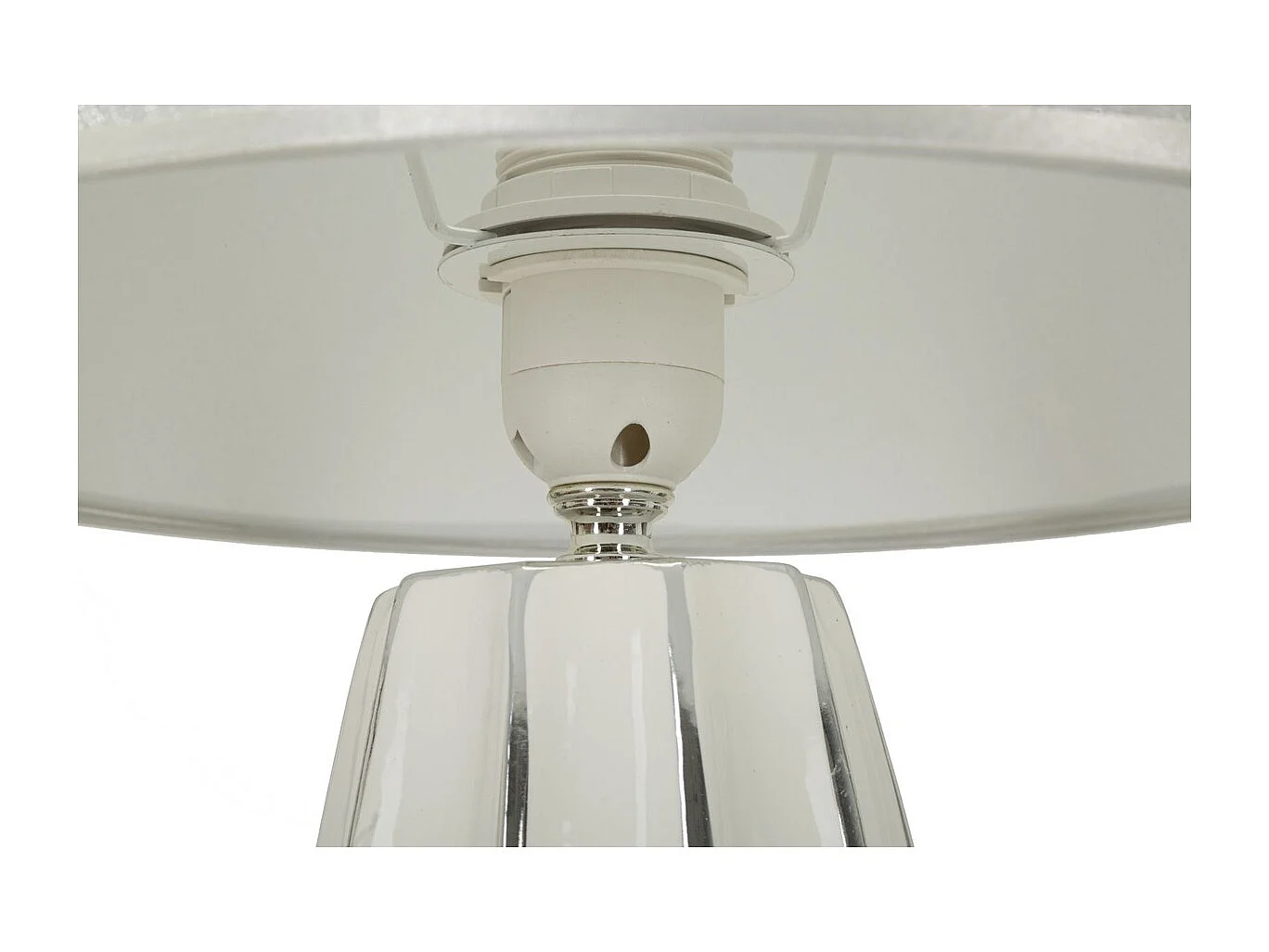 Lampa Stołowa MF112, Biały, 30x30x45 cm, Seven Design