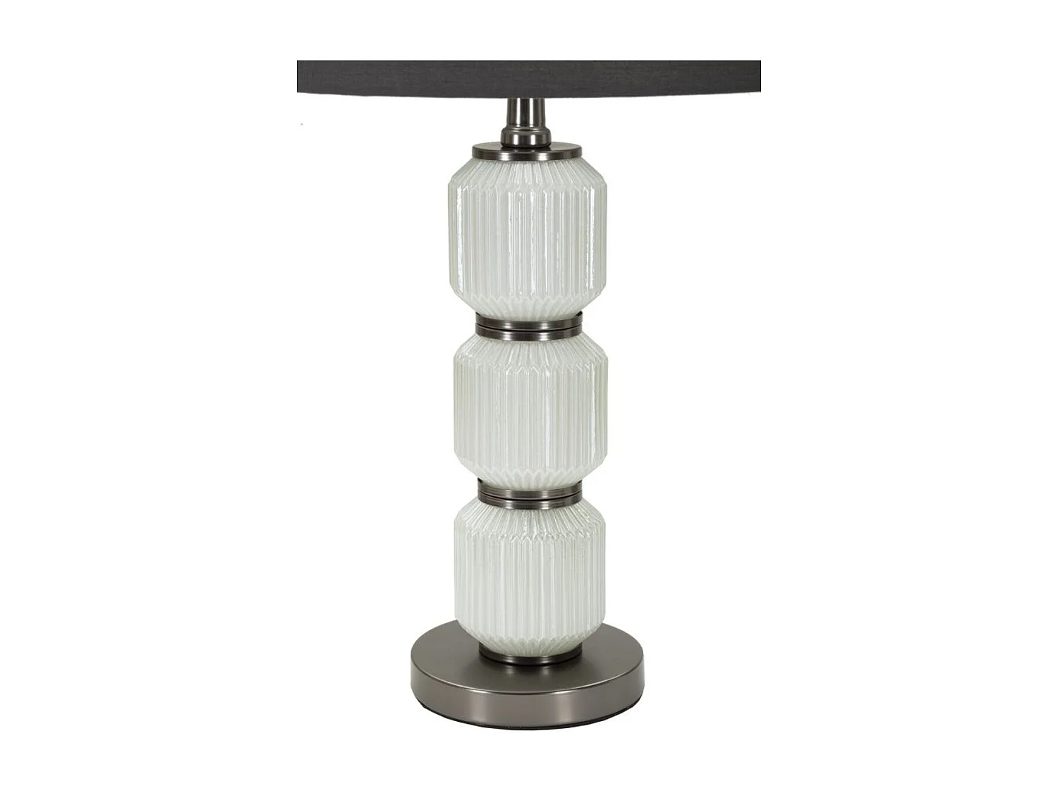 Lampa Stołowa MF172, Szary, 32,5x32,5x57 cm, Epikasa