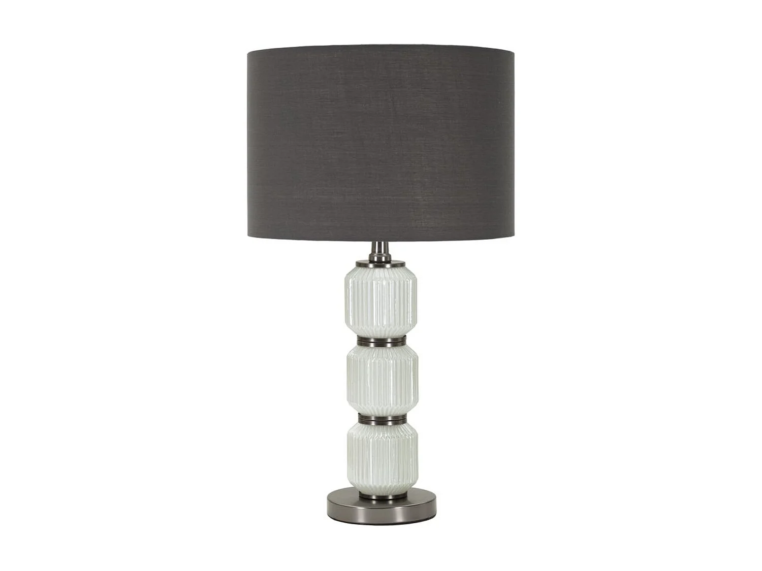 Lampa Stołowa MF172, Szary, 32,5x32,5x57 cm, Seven Design