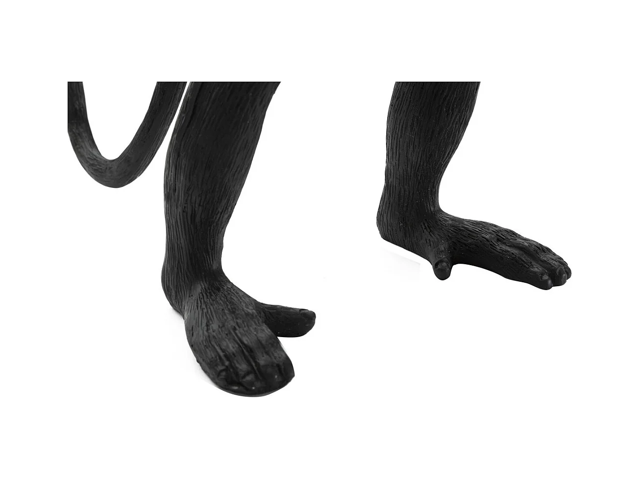 Tafellamp Aap 5, Zwart, 26x34x55 cm, Epikasa