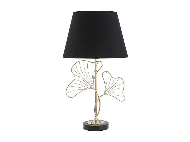 Candeeiro de Mesa Folha 56, Preto, 30x30x60 cm, Epikasa