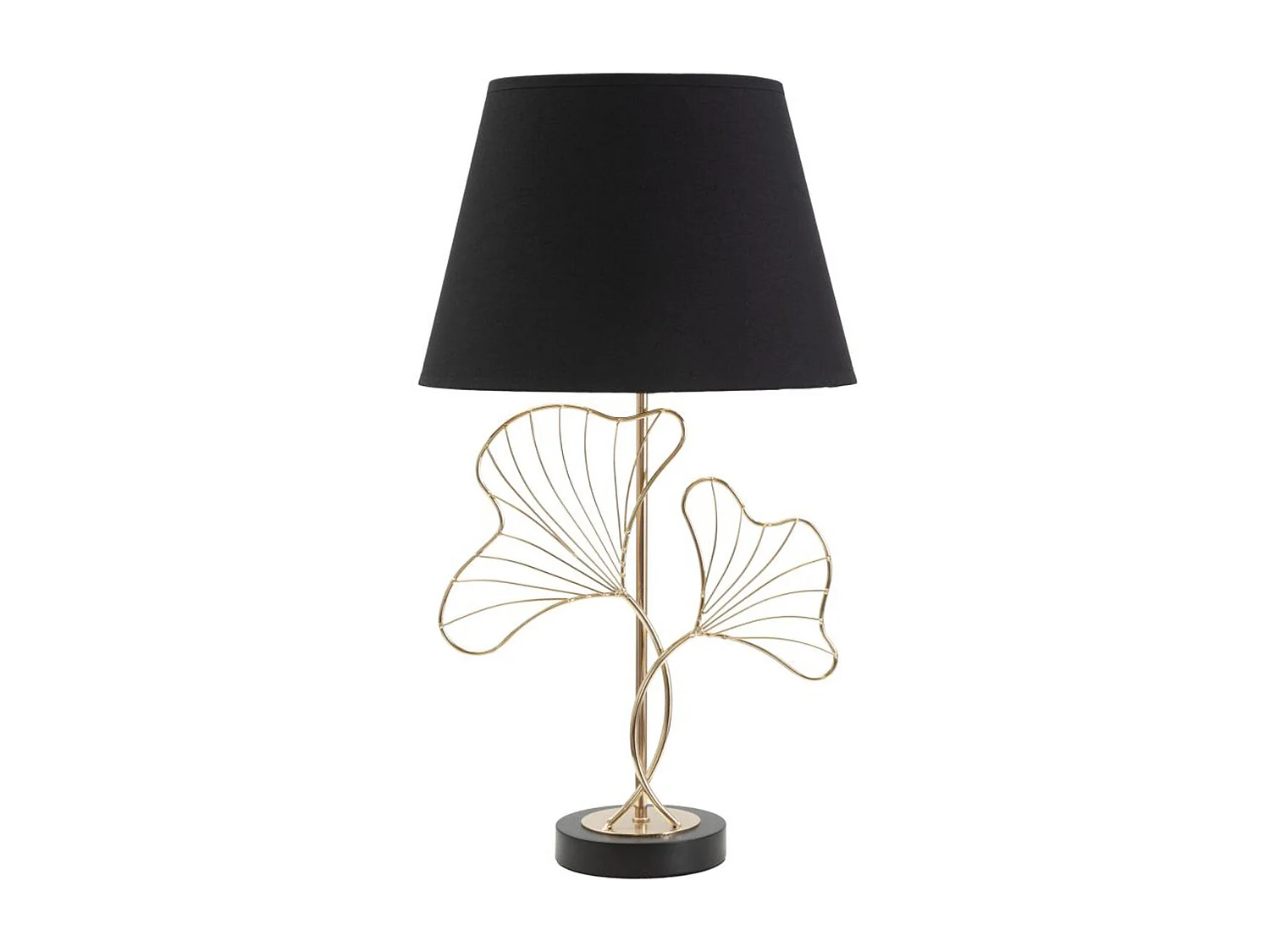 Lampa Stołowa Liść 56, Czarny, 30x30x60 cm, Seven Design