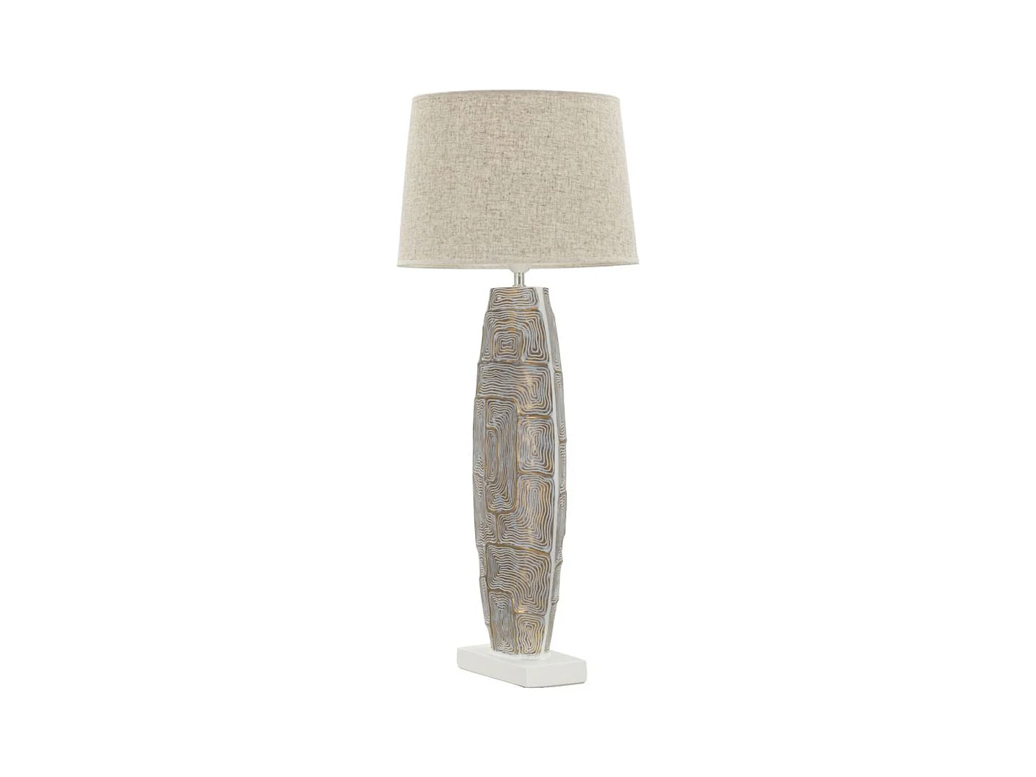 Tafellamp MF164, Beige, 38x38x90 cm, Epikasa