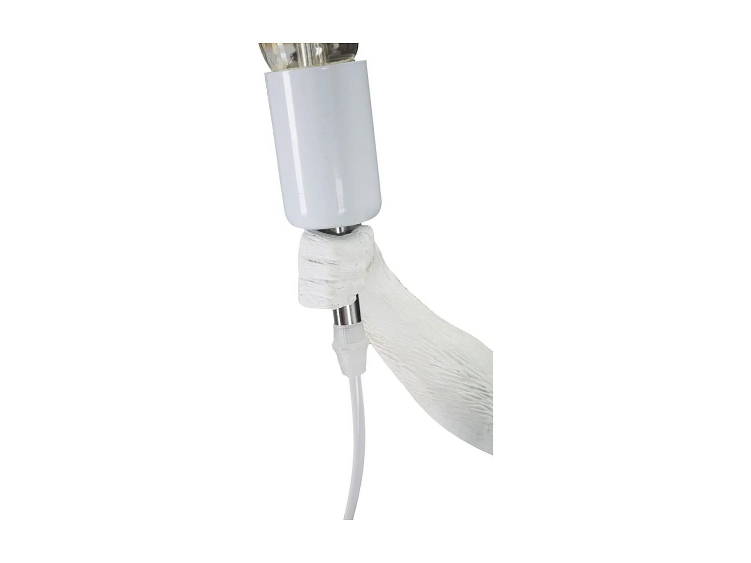 Lampa Stołowa Małpa 3, Biały, 26x34x55 cm, Seven Design