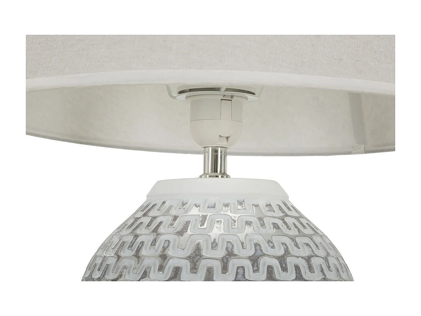 Lampa Stołowa MF160, Biały, 35x35x65 cm, Seven Design