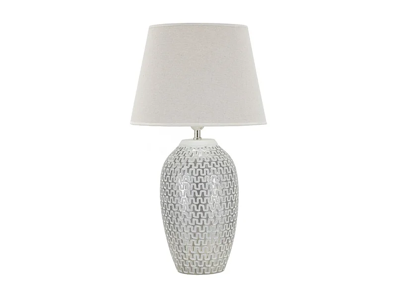 Lampa Stołowa MF160, Biały, 35x35x65 cm, Seven Design