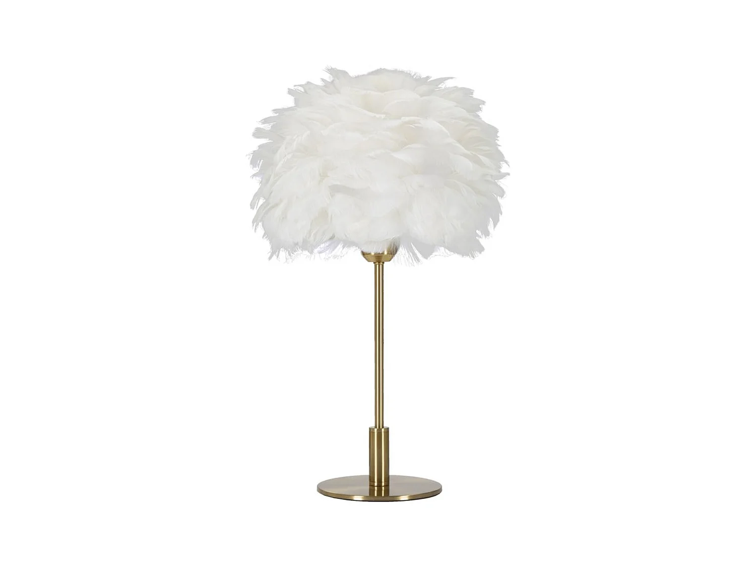 Lampe à Poser Plumes 7, Blanc, 30x30x50 cm, Seven Design