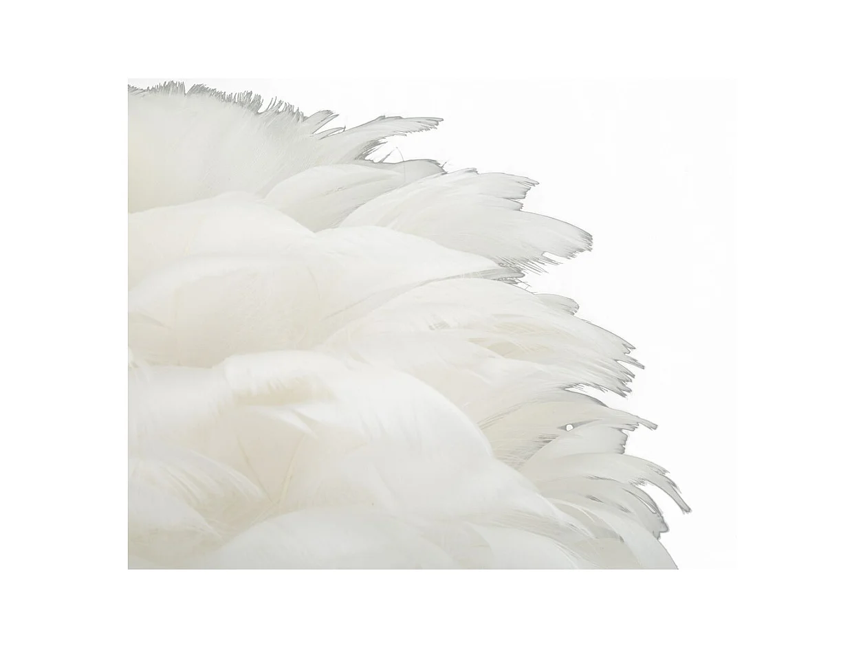 Lampe à Poser Plumes 7, Blanc, 30x30x50 cm, Seven Design