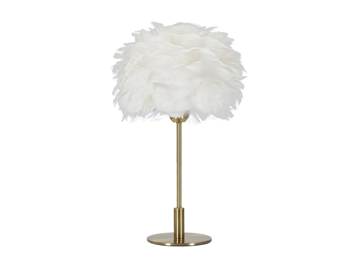 Lampa Stołowa Pióra 7, Biały, 30x30x50 cm, Seven Design