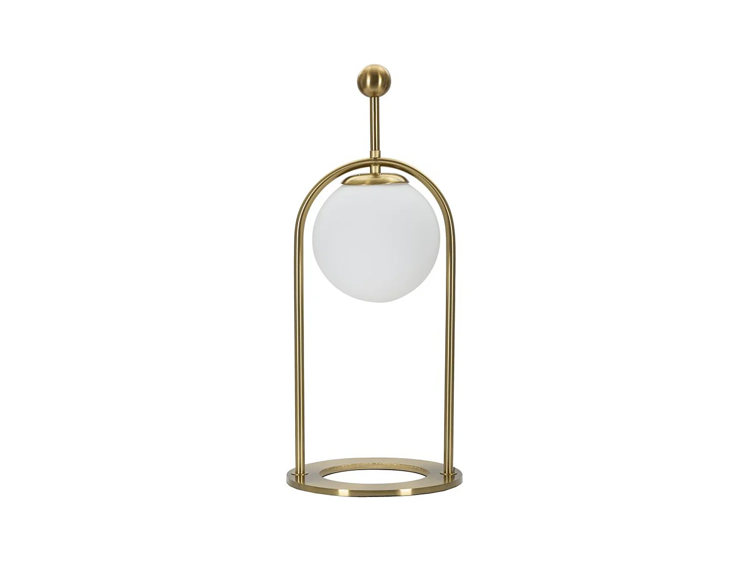 Lampada da Tavolo MF149, Oro, 21x21x50 cm, Epikasa