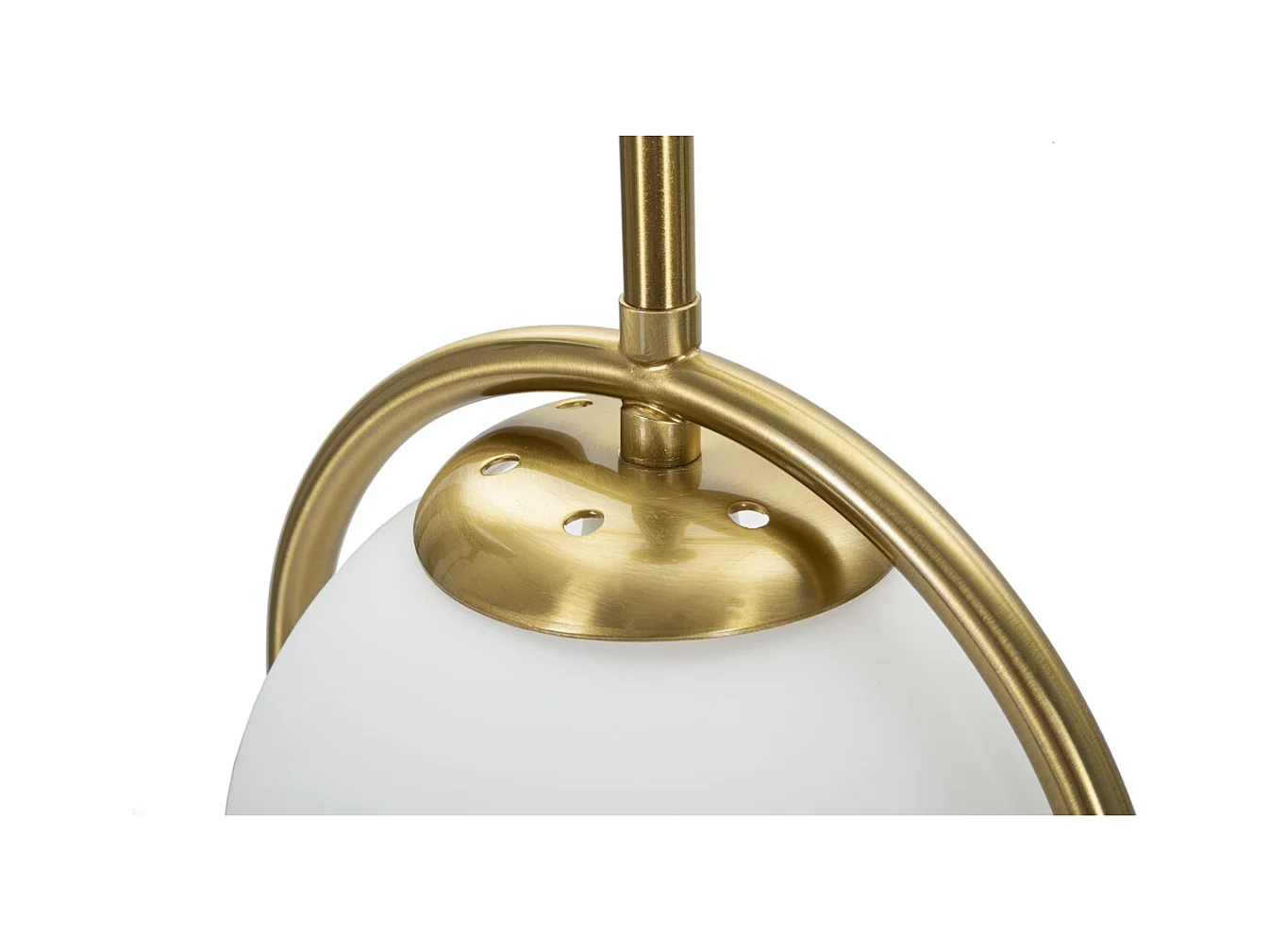 Lampada da Tavolo MF149, Oro, 21x21x50 cm, Epikasa