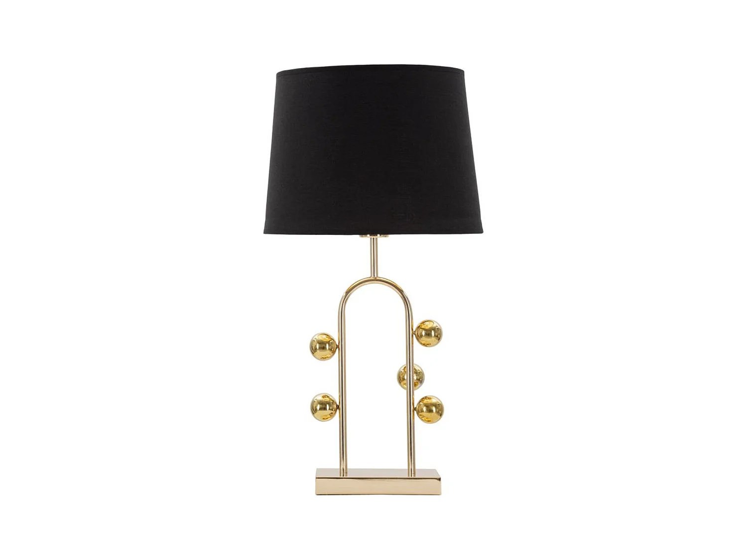 Lampada da Tavolo MF127, Nero, 32,5x32,5x61 cm, Epikasa