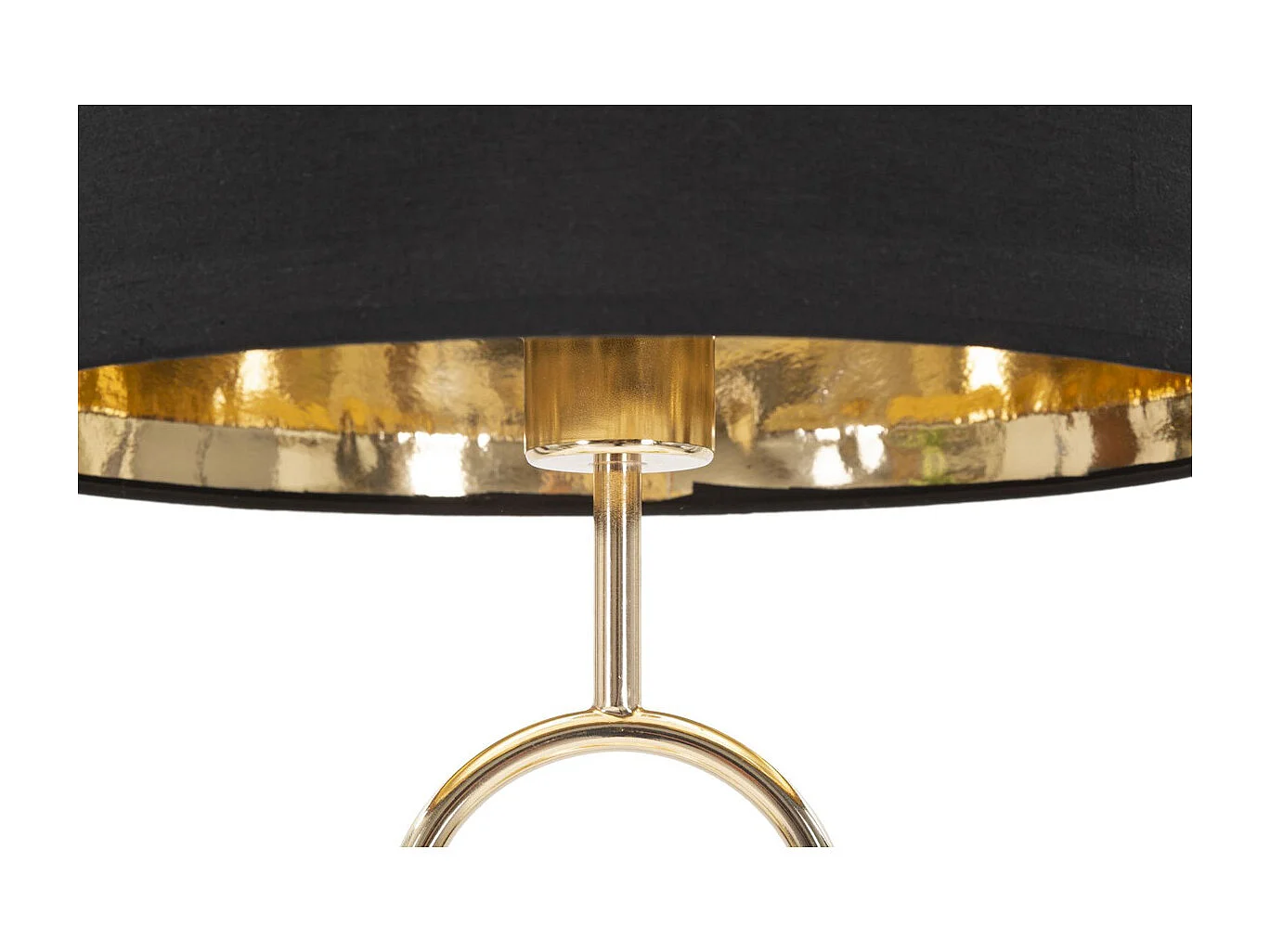 Lampe à Poser MF127, Noir, 32,5x32,5x61 cm, Seven Design