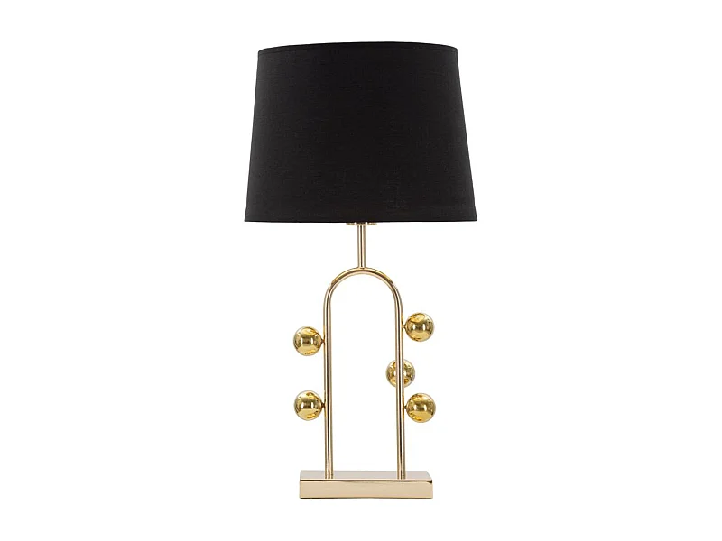 Lampa Stołowa MF127, Czarny, 32,5x32,5x61 cm, Seven Design