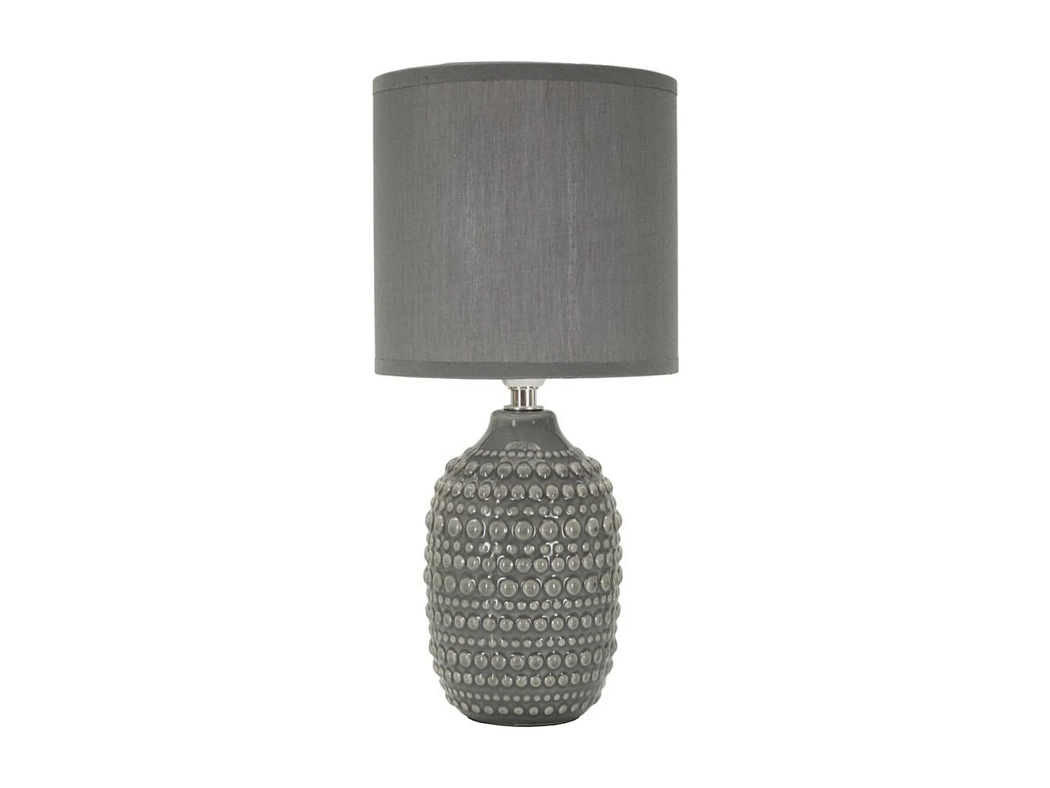 Lampa Stołowa MF94, Szary, 15x15x30,5 cm, Seven Design