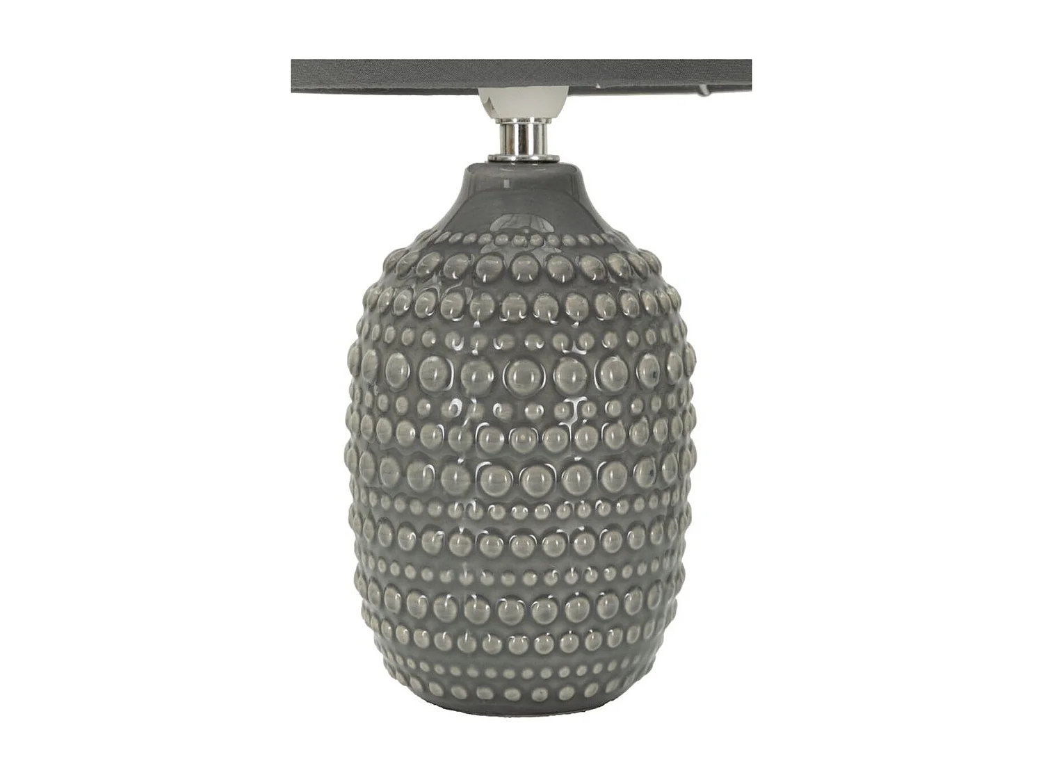 Lampa Stołowa MF94, Szary, 15x15x30,5 cm, Seven Design