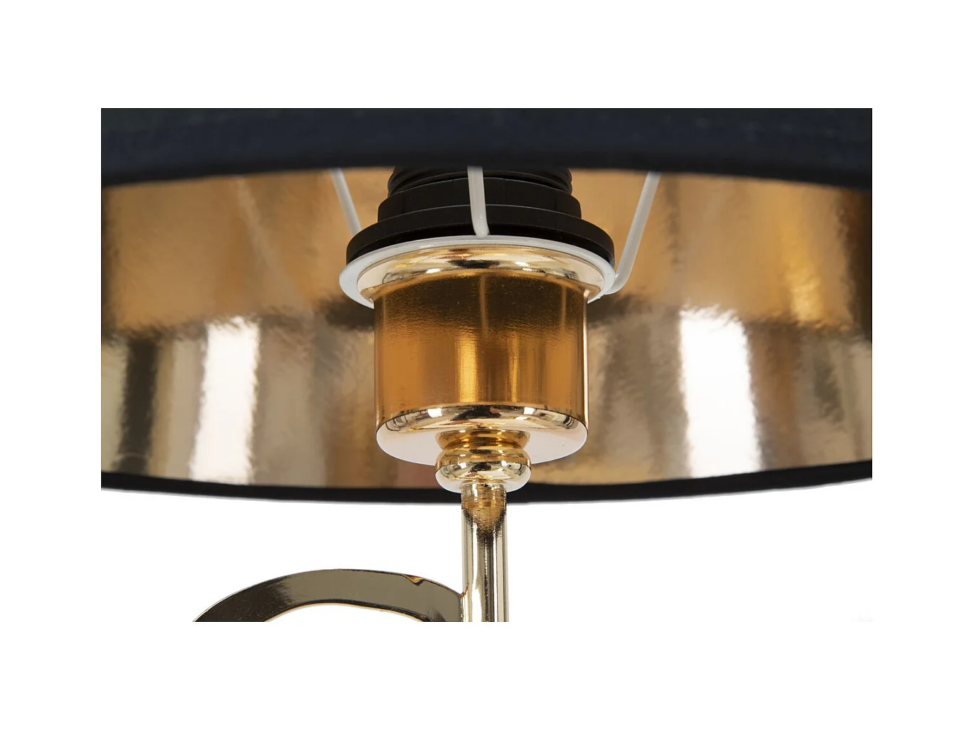 Tafellamp MF126, Zwart, 30x30x54,5 cm, Epikasa