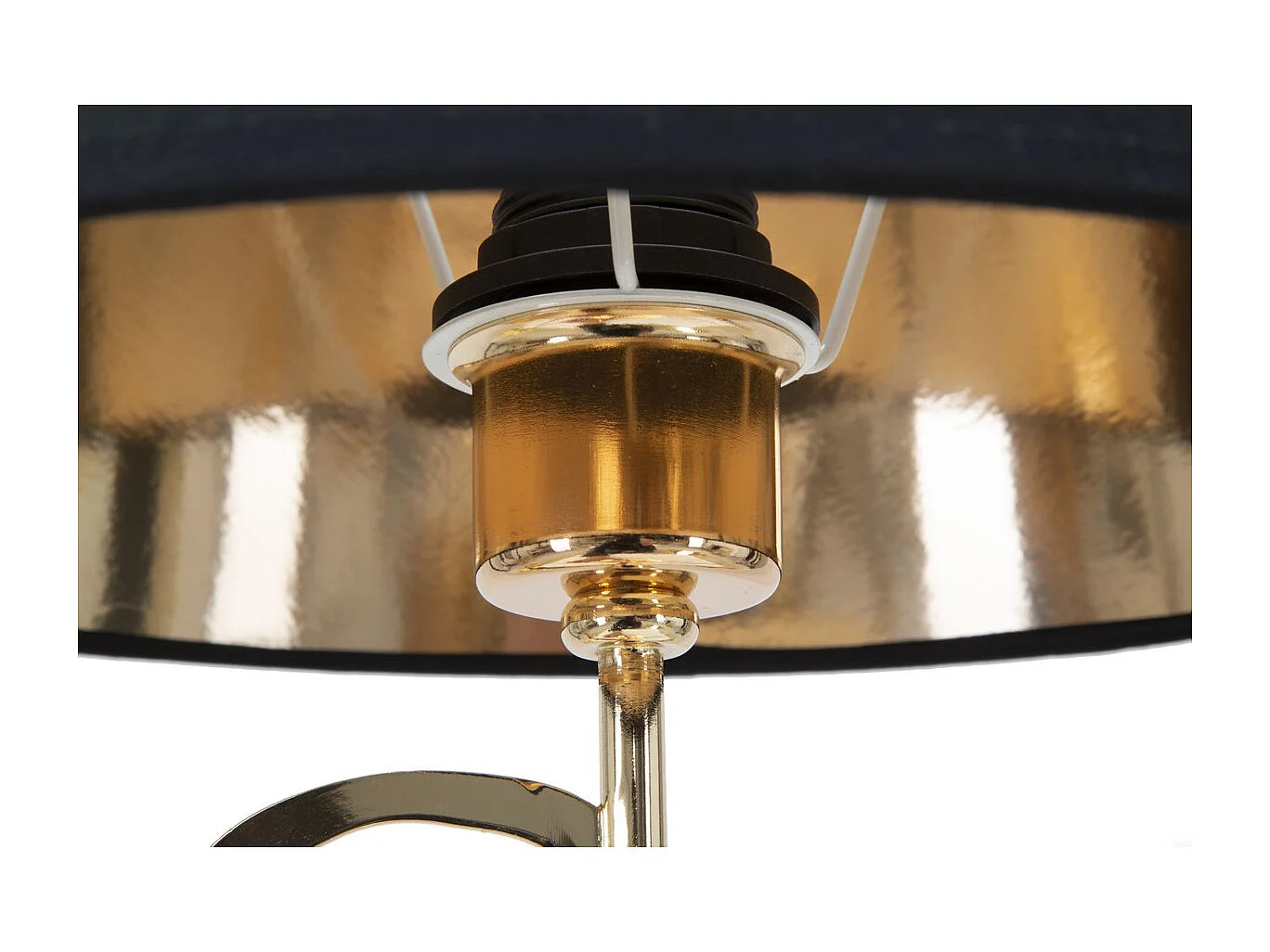 Lampa Stołowa MF126, Czarny, 30x30x54,5 cm, Seven Design