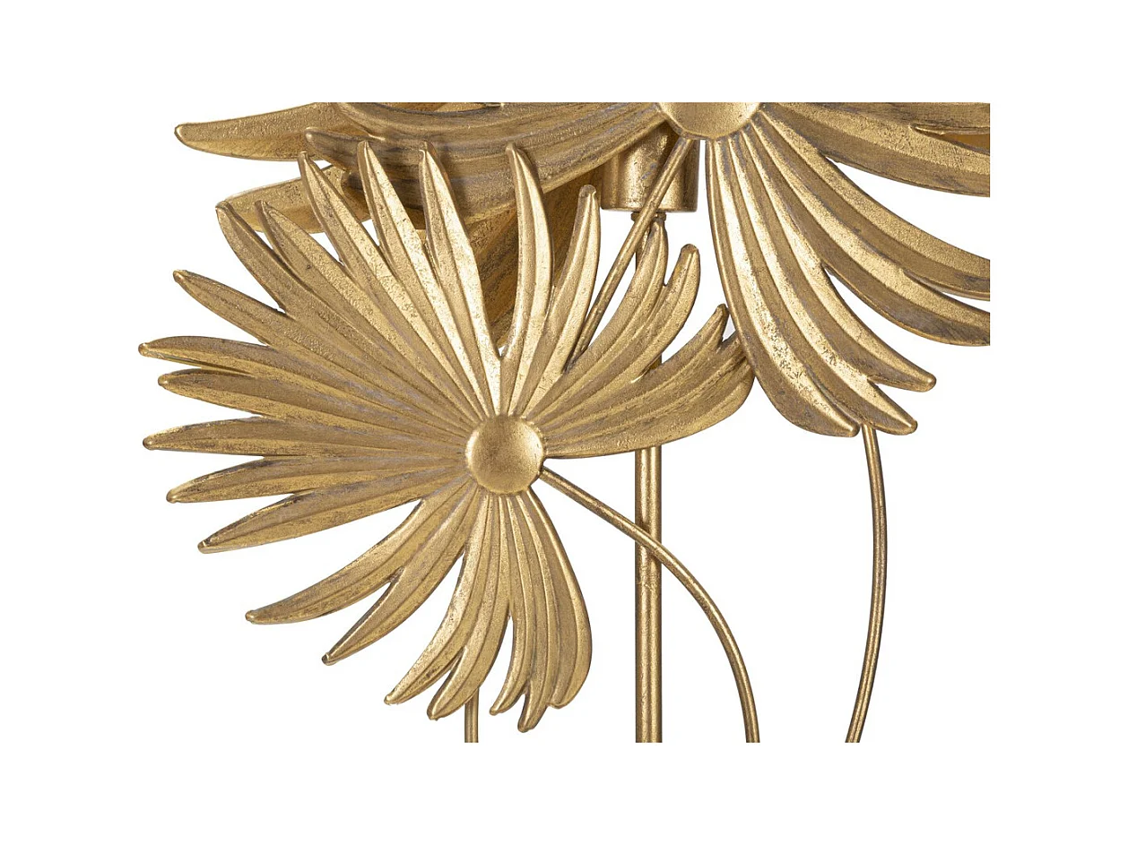 Lampada da Tavolo Palma 2, Oro, 51x19,5x90 cm, Epikasa