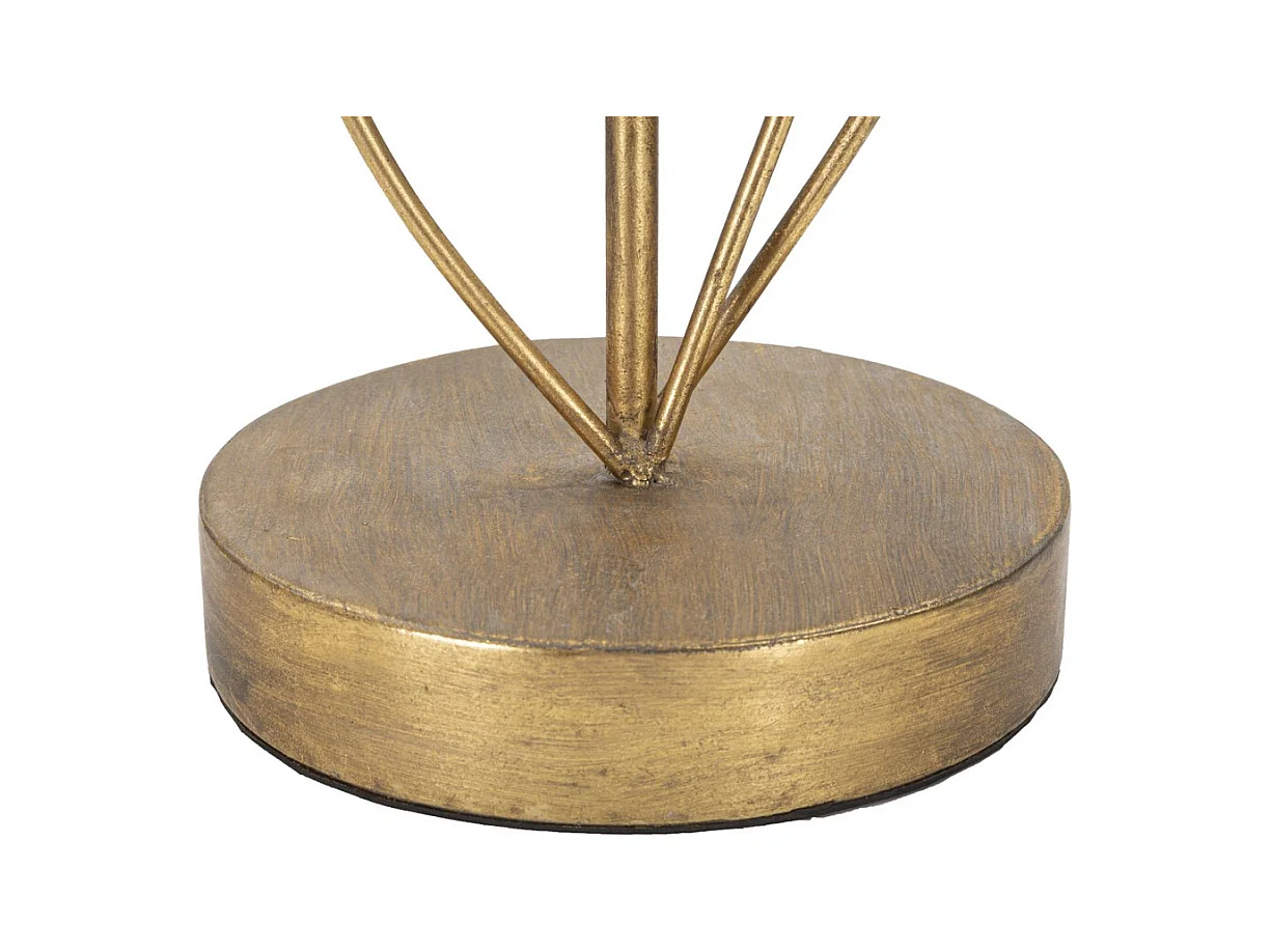 Lampada da Tavolo Palma 2, Oro, 51x19,5x90 cm, Epikasa