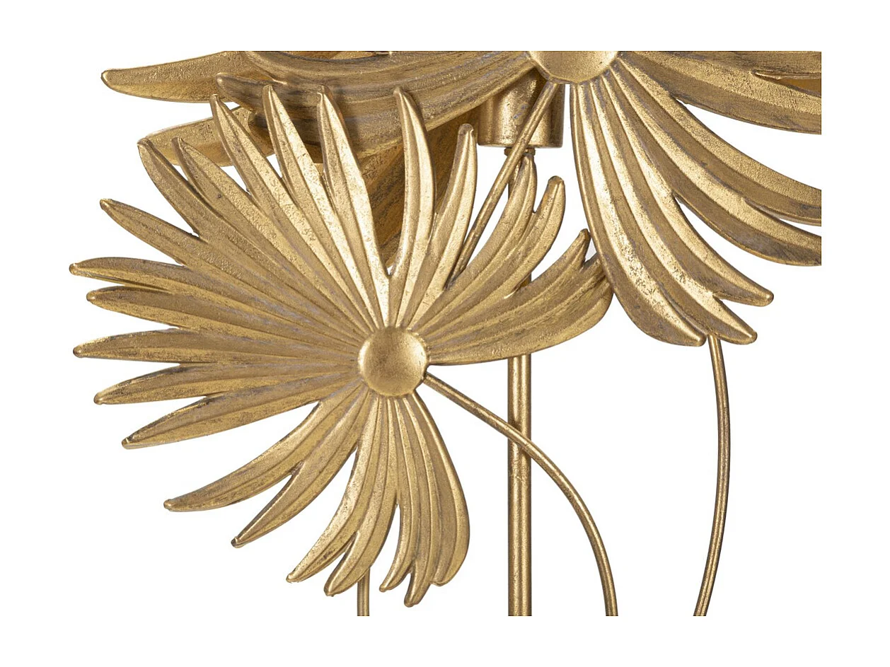 Candeeiro de Mesa Palma 2, Ouro, 51x19,5x90 cm, Seven Design