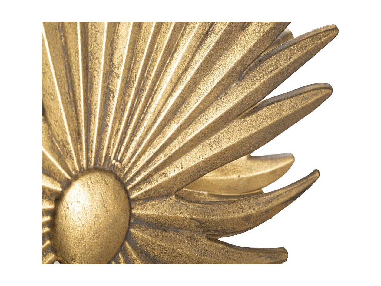 Candeeiro de Mesa Palma 2, Ouro, 51x19,5x90 cm, Seven Design