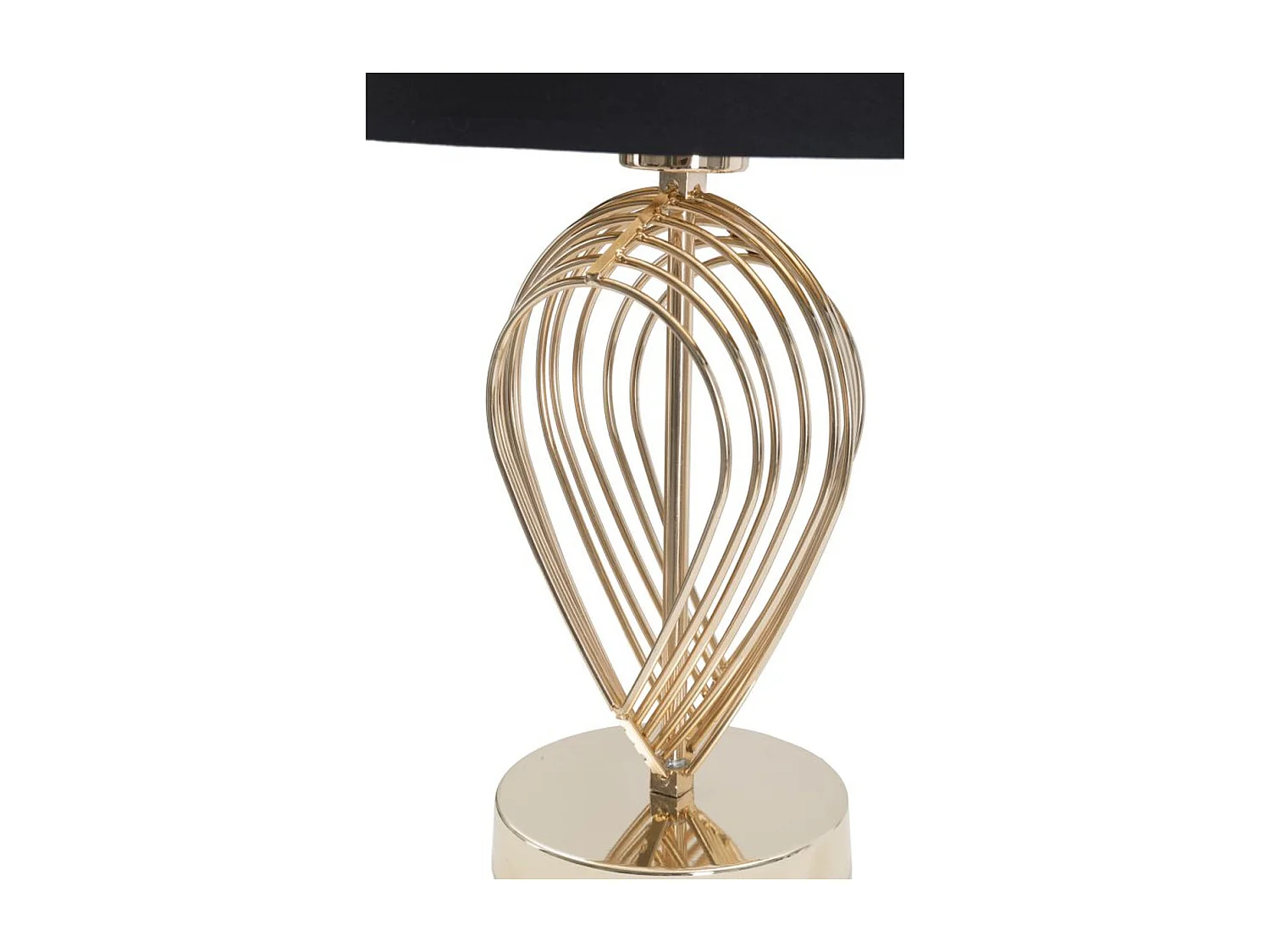 Lampa Stołowa MF124, Czarny, 24x24x44 cm, Seven Design