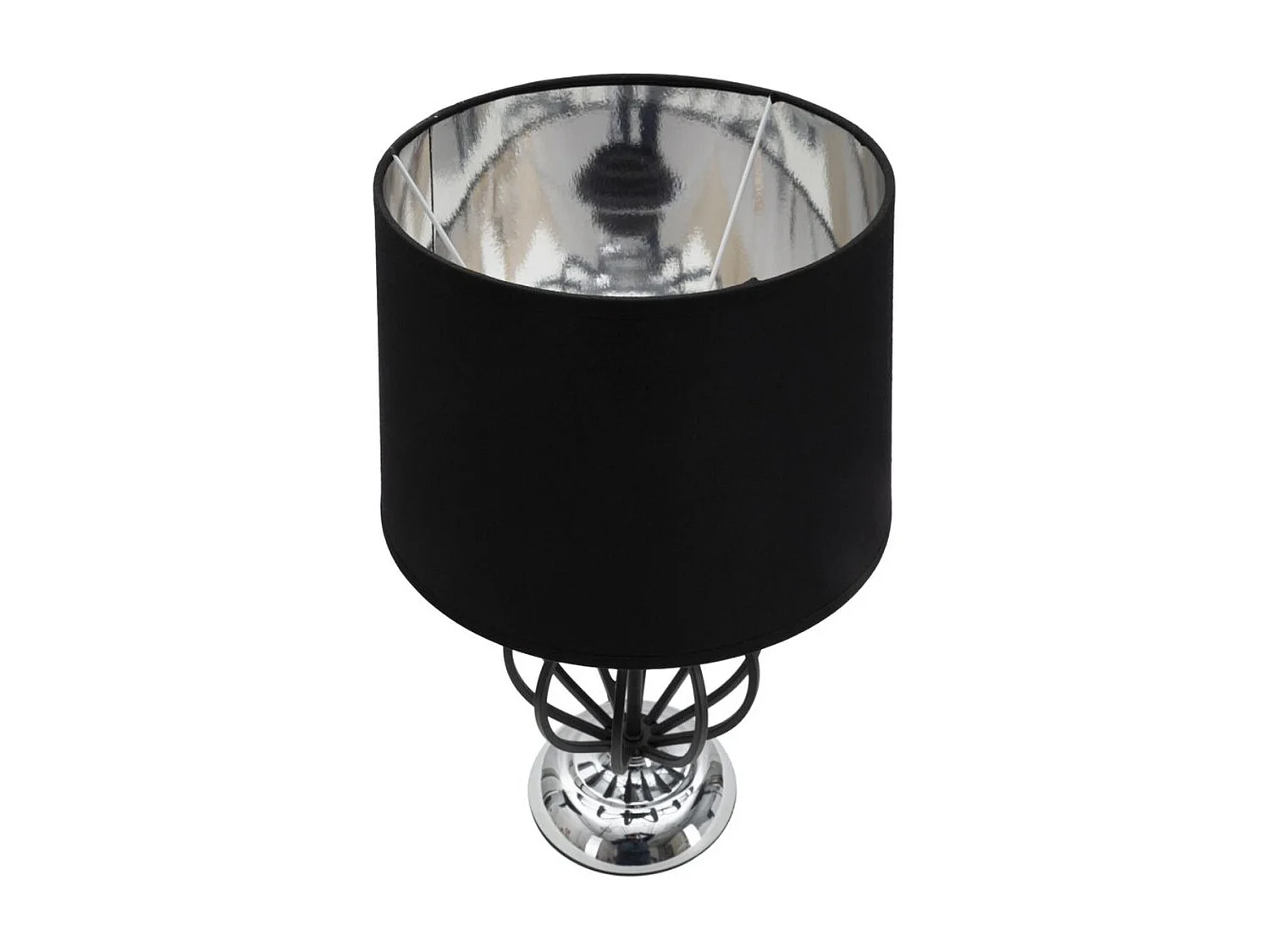 Lampa Stołowa MF136, Czarny, 28x28x44,5 cm, Seven Design