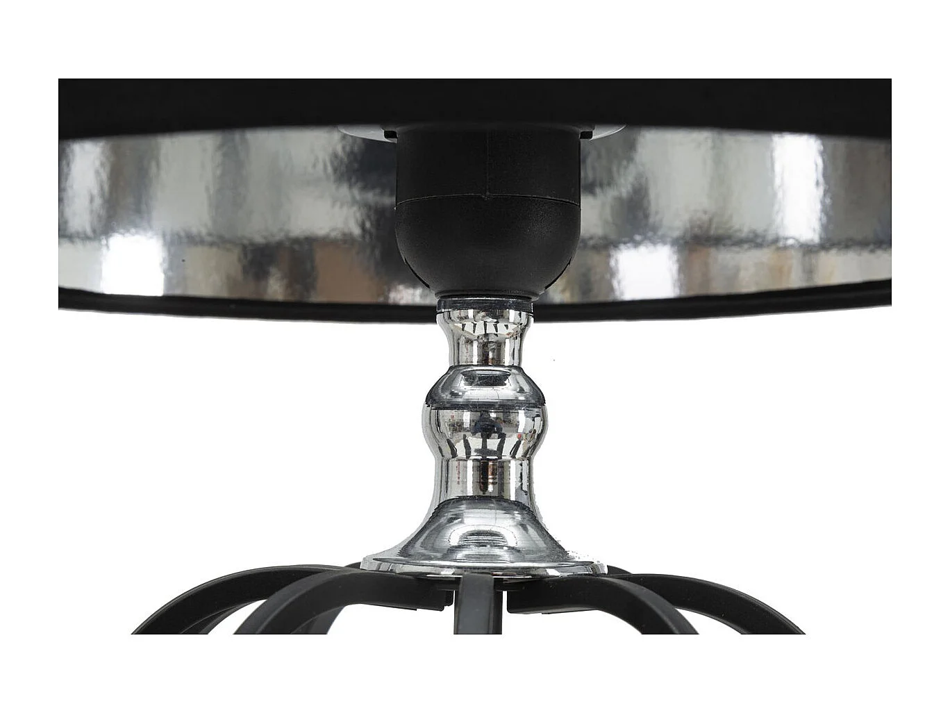 Lampa Stołowa MF136, Czarny, 28x28x44,5 cm, Seven Design