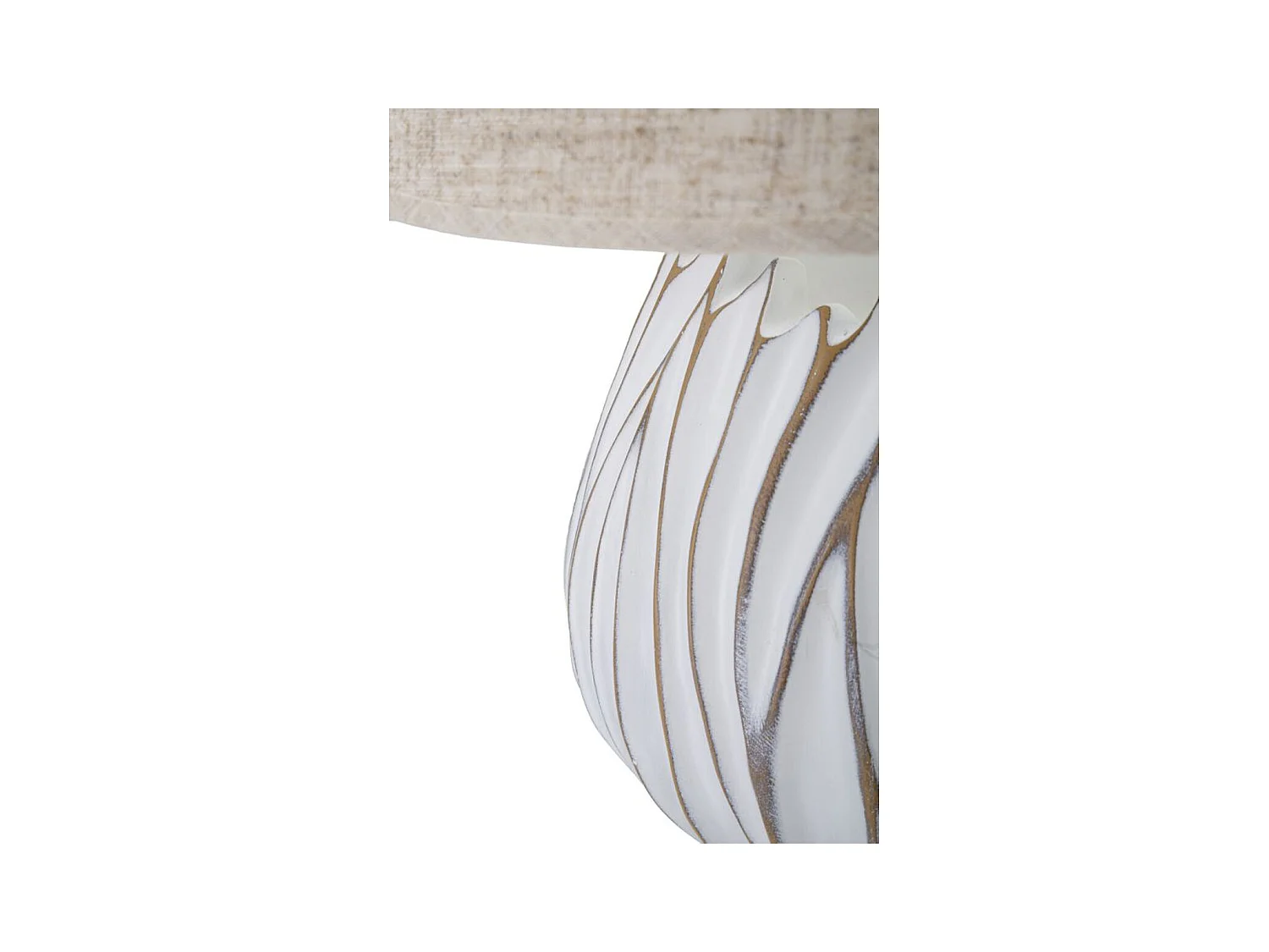 Lampa Stołowa MF167, Biały, 35x35x48 cm, Epikasa