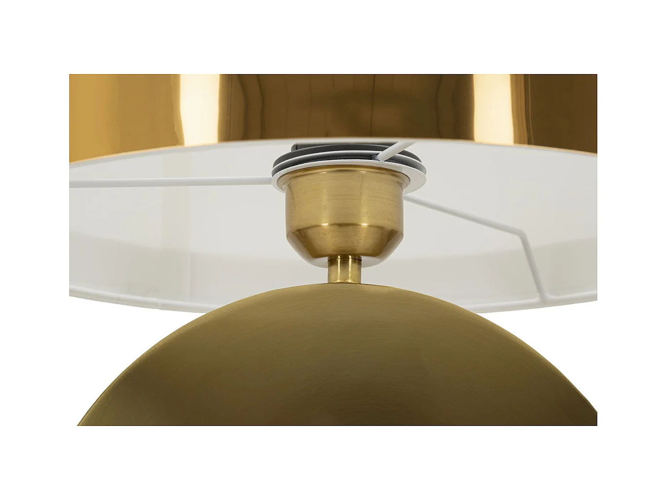 Lampe à Poser MF143, Or, 30x30x53 cm, Epikasa