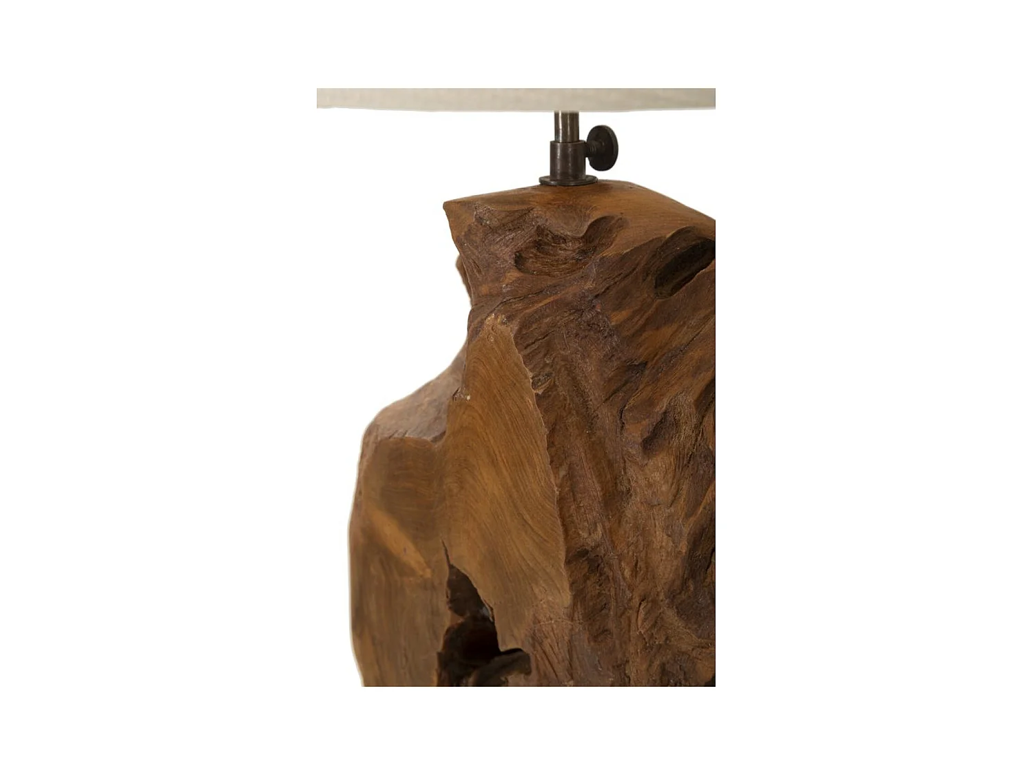 Tafellamp MF119, Bruin, 35x35x69 cm, Epikasa