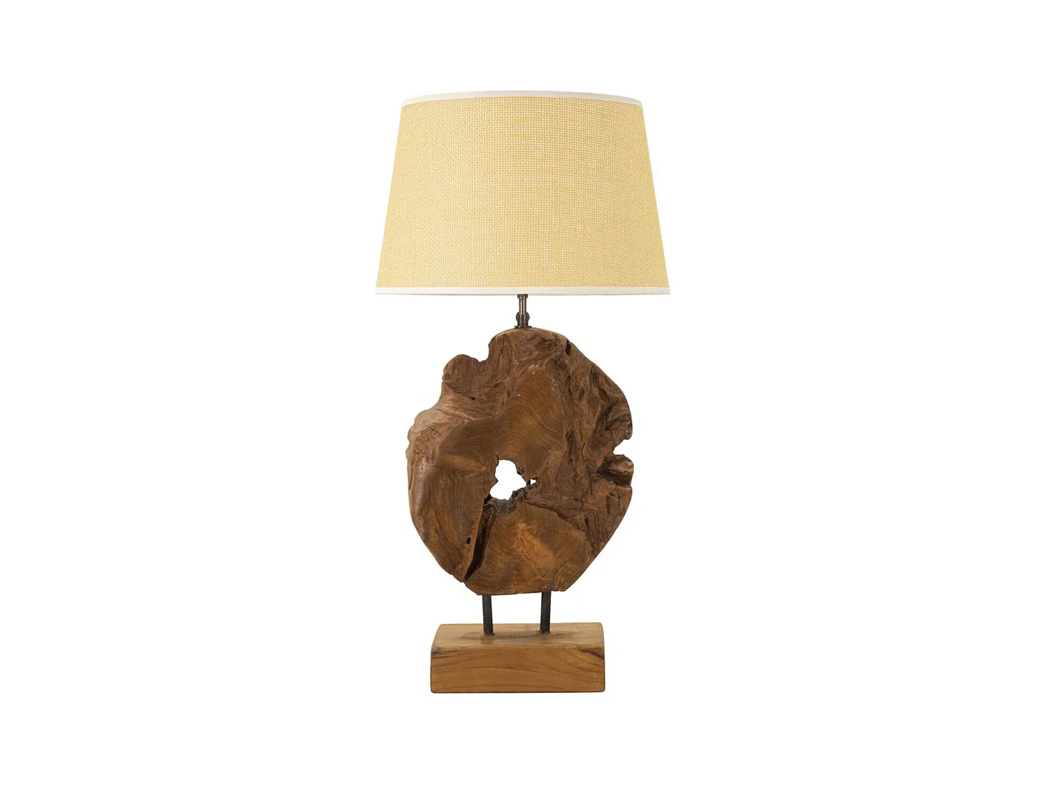Lampe à Poser MF119, Marron, 35x35x69 cm, Epikasa