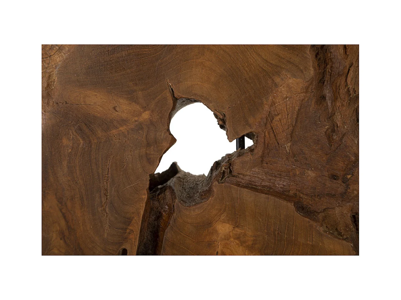 Lampa Stołowa MF119, Brązowy, 35x35x69 cm, Epikasa