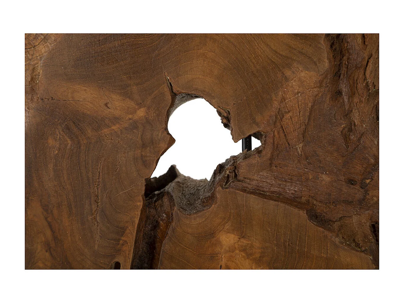 Lampa Stołowa MF119, Brązowy, 35x35x69 cm, Seven Design