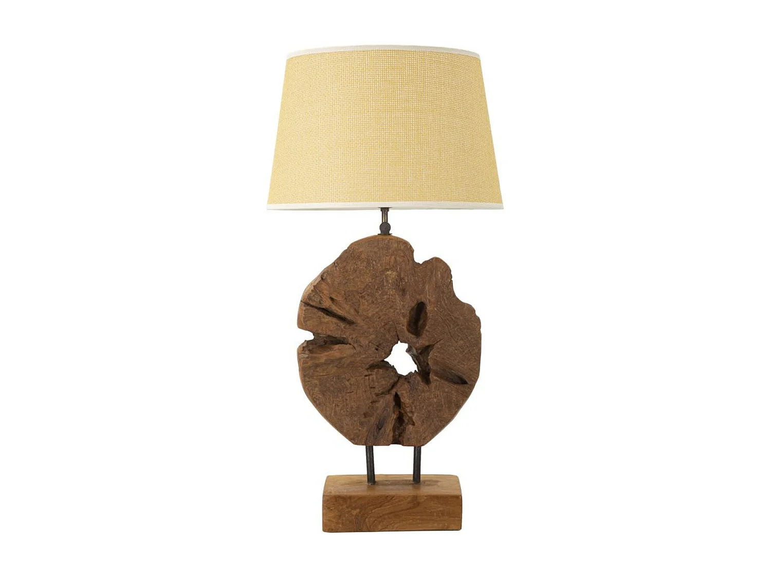 Lampa Stołowa MF119, Brązowy, 35x35x69 cm, Seven Design