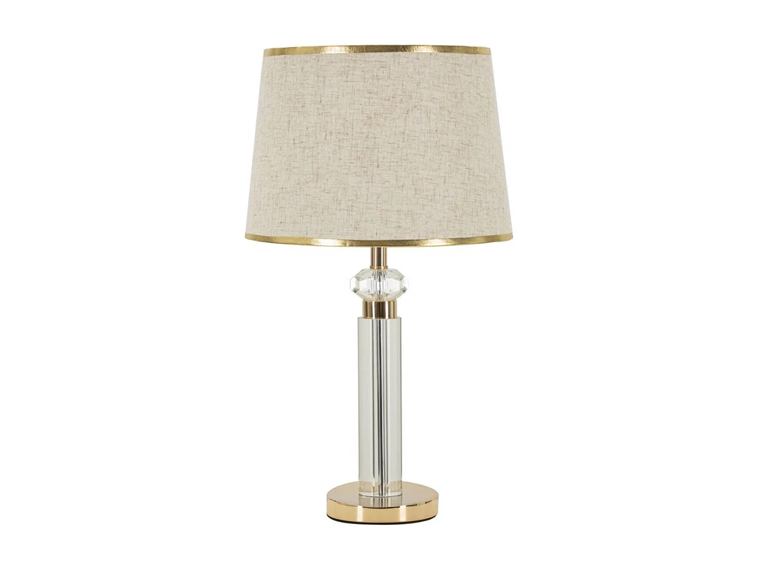 Lampe à Poser MF154, Or, 30x30x52,5 cm, Seven Design