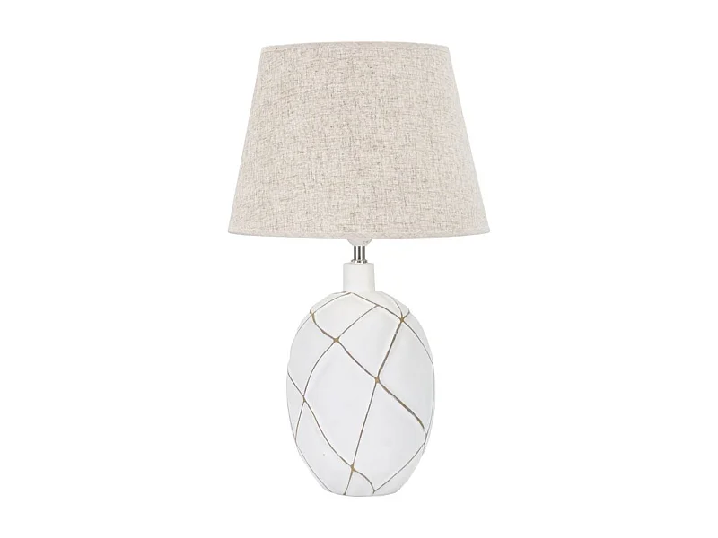 Lampa Stołowa MF168, Biały, 35x35x60 cm, Seven Design