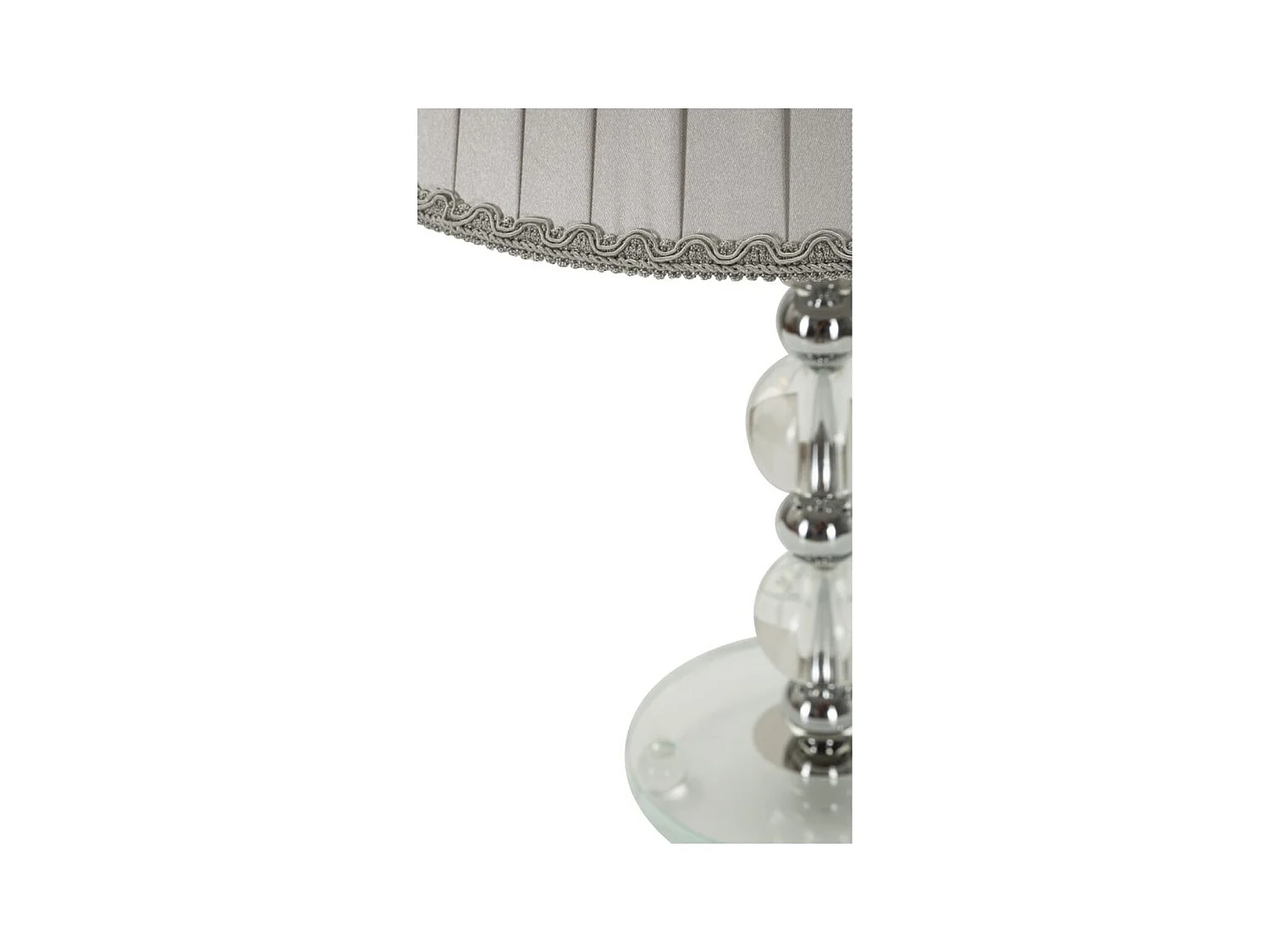 Tafellamp MF156, Zilver, 30x30x48 cm, Epikasa