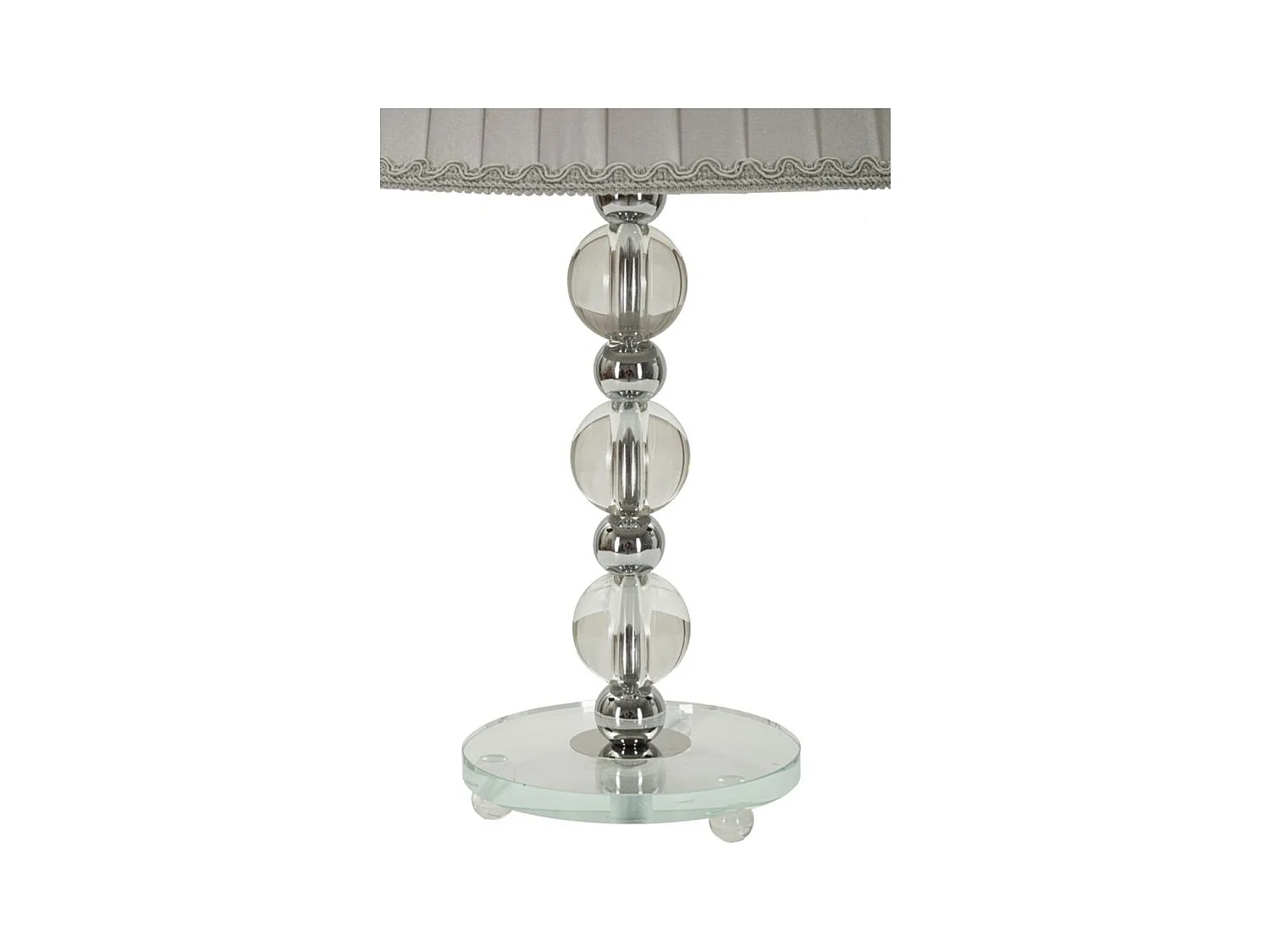 Tafellamp MF156, Zilver, 30x30x48 cm, Epikasa